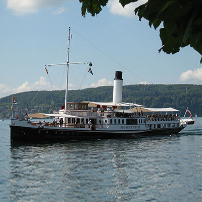 MS Hohentwiel. Historisches Dampfschiff.